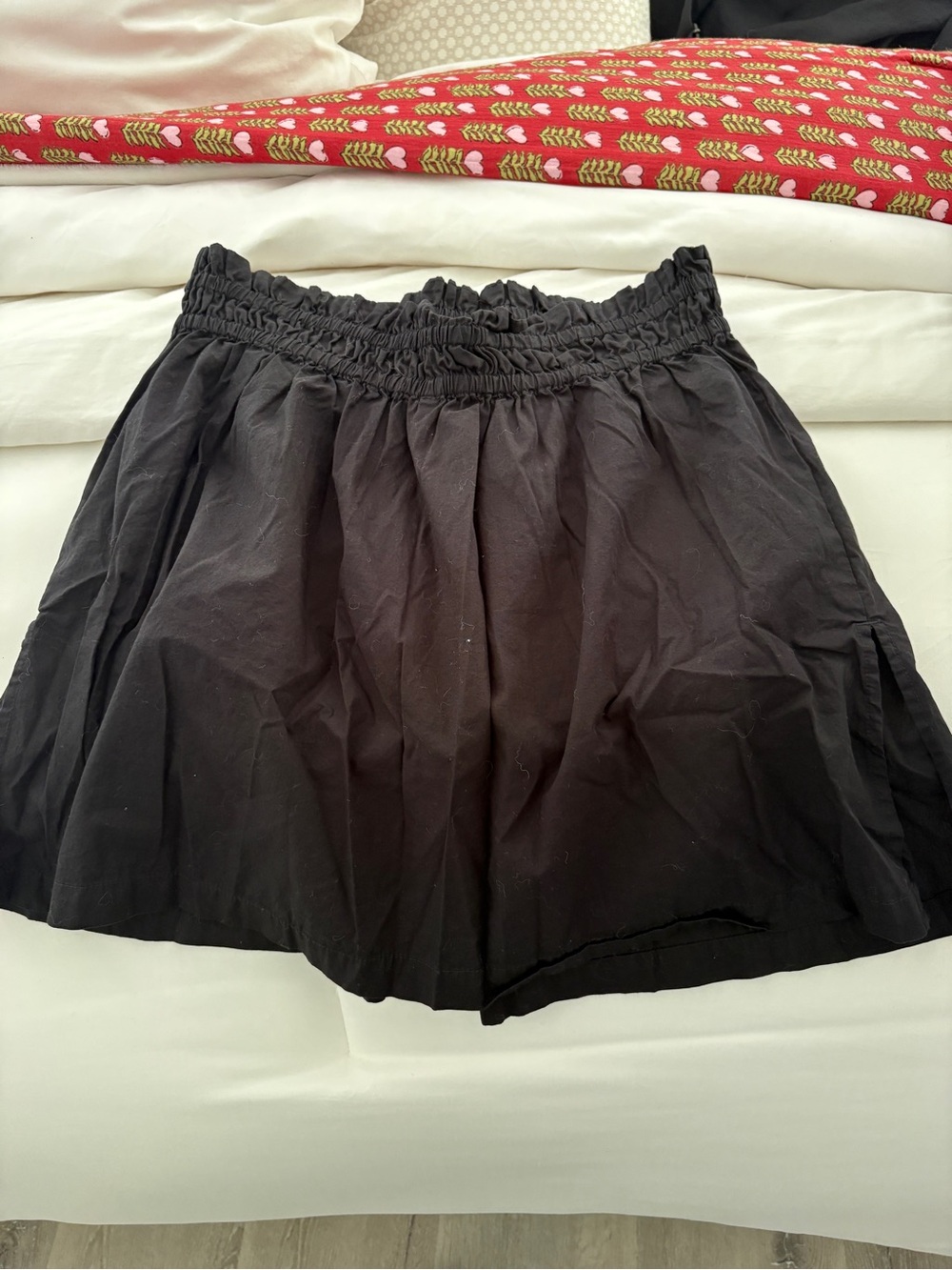 Free People Black Elastic Strapless Top